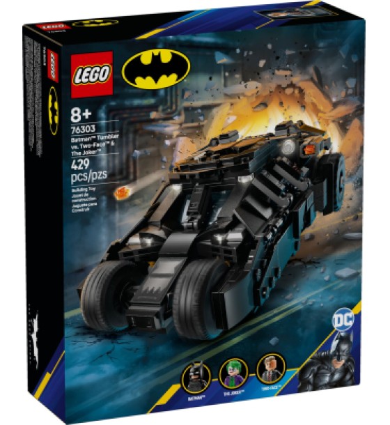 Конструктор LEGO Super Heroes Бетмен Тумблер проти Дволикого і Джокера (76303-)