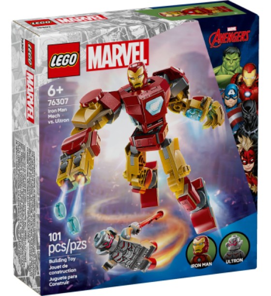 Конструктор LEGO Super Heroes Робот Залізної Людини проти Альтрона (76307)