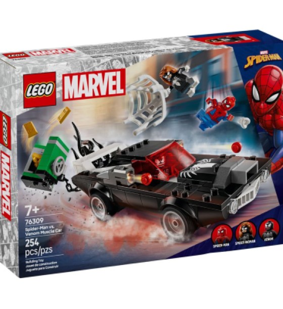 Конструктор LEGO Super Heroes Людина-павук проти маслкара Венома (76309)