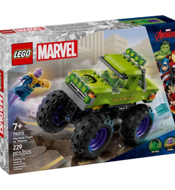 Конструктор LEGO Super Heroes Вантажівка Халка проти Таноса (76312)