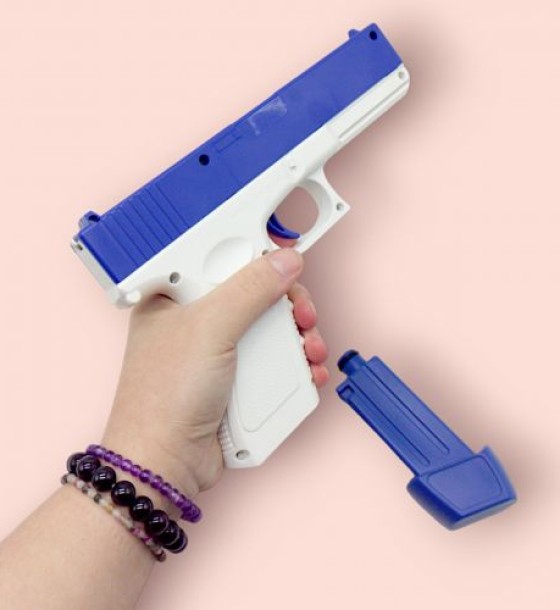 Водний пістолет "Water gun", 22 см, синій