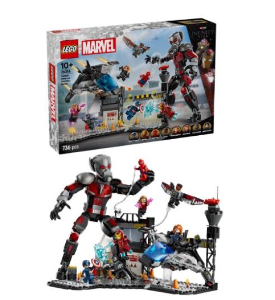 Конструктор LEGO Super Heroes Перший месник: Протистояння Пригодницька битва (76314)