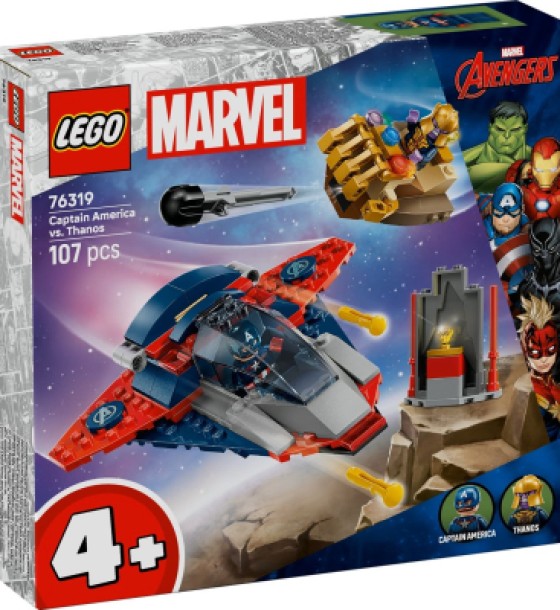 Конструктор LEGO Super Heroes Капітан Америка проти Таноса (76319)
