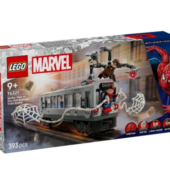 Конструктор LEGO Super Heroes Людина-Павук проти Дока Ока: Сцена в метро (76321)