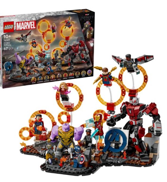 Конструктор LEGO Super Heroes Месники: Завершення. Вирішальна битва (76323)