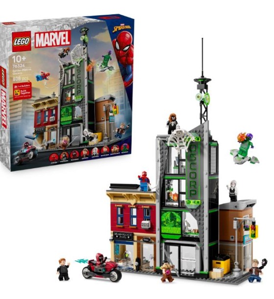 Конструктор LEGO Super Heroes Людина-павук проти Оскорпа (76324)