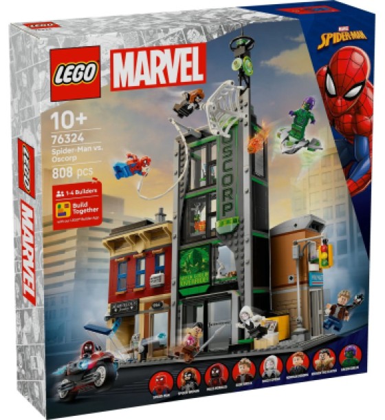 Конструктор LEGO Super Heroes Людина-павук проти Оскорпа (76324)