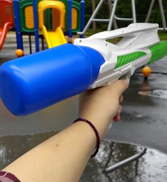 Водний автомат "Водна битва", 39 см (білий)