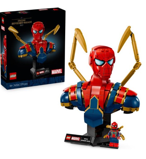 Конструктор LEGO Super Heroes Погруддя Залізної Людини-Павука (76326)