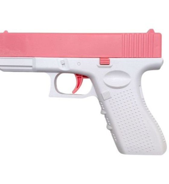 Водний пістолет "GLOCK" 16*11,5см (РОЖЕВО-БІЛИЙ)