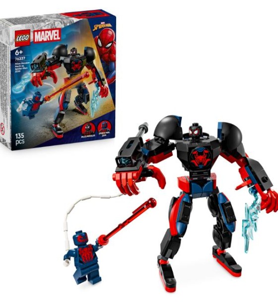 Конструктор LEGO Super Heroes Робот Майлза Моралеза vs. Людина-павук 2099 (76337)