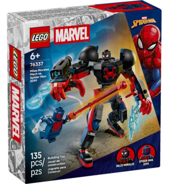 Конструктор LEGO Super Heroes Робот Майлза Моралеза vs. Людина-павук 2099 (76337)