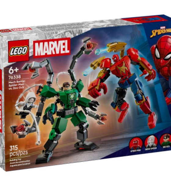 Конструктор LEGO Super Heroes Битва роботів: Людина-павук vs. Доктор Восьминог (76338)