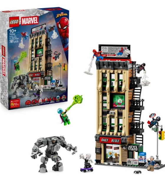 Конструктор LEGO Super Heroes Людина-павук проти Містеріо: Дейлі Б'юґл (76342)
