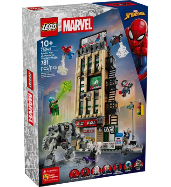 Конструктор LEGO Super Heroes Людина-павук проти Містеріо: Дейлі Б'юґл (76342)
